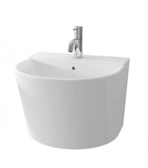 مغسلة أفرنجي معلق ابيض قطعة واحدة مقاس 455×430×330 ملم - صناعة اندونيسي # TOTO - OMNI - LW898CJF